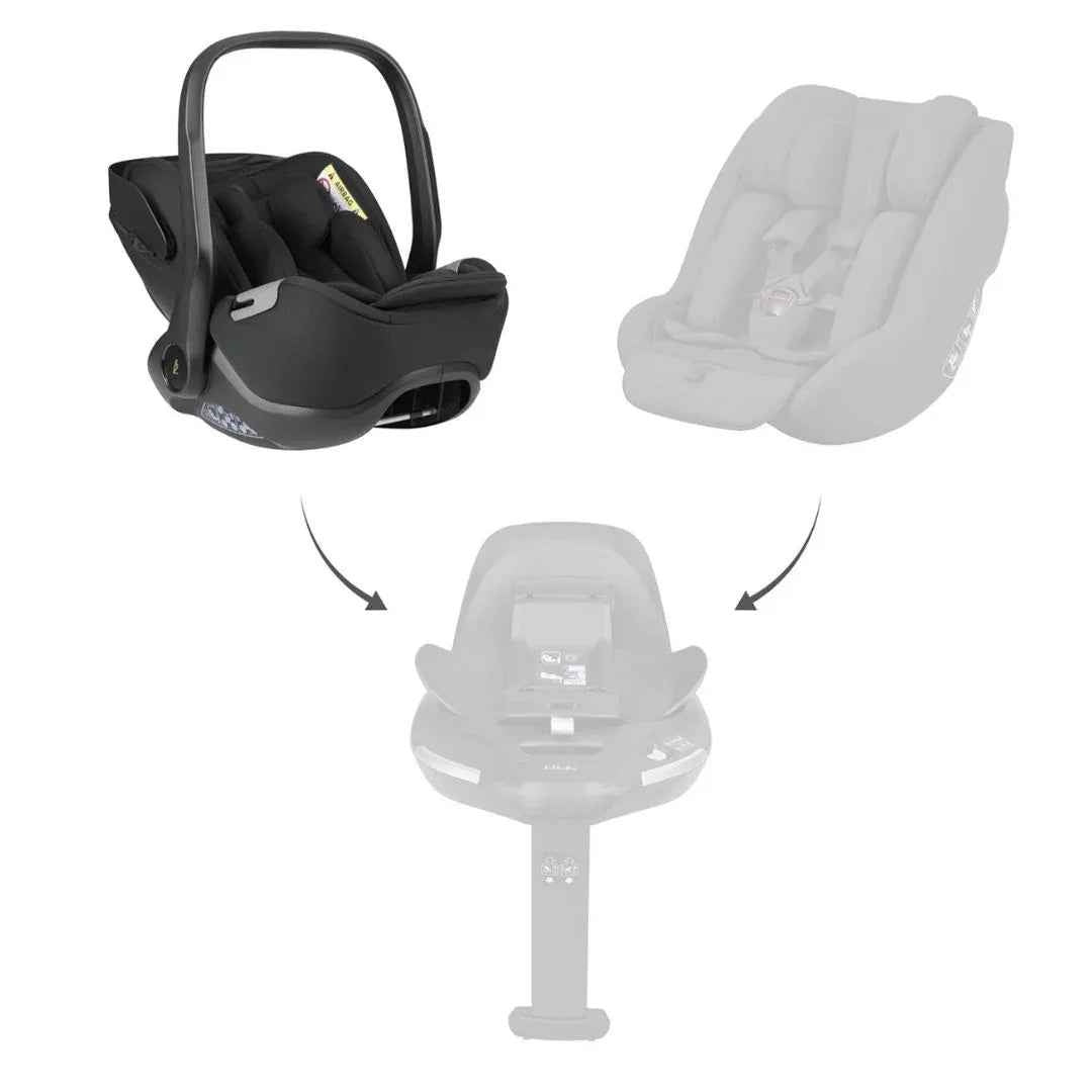 KikkaBoo: Platinum Car Seat i-Class i-SIZE (40–87 cm) – Noir