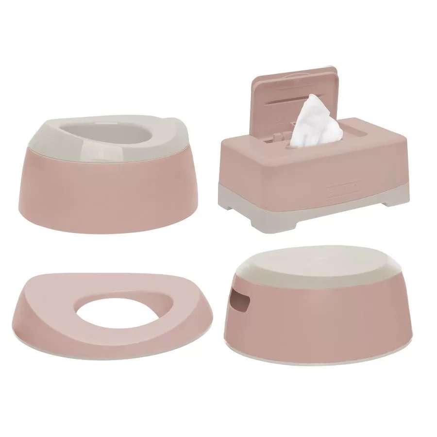 LUMA Toilet Training Set – Blush Pink