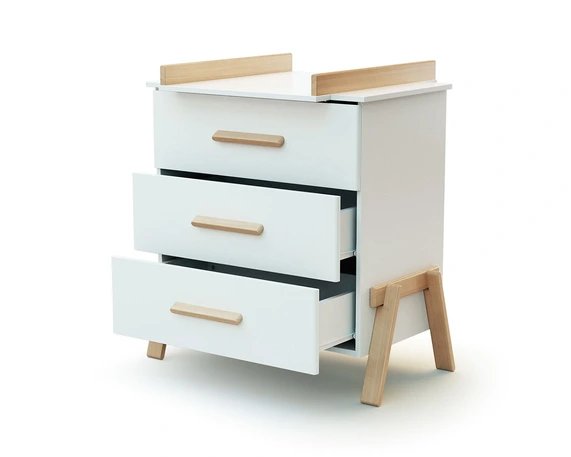 Jurababy: Wooden Changing Table Dresser