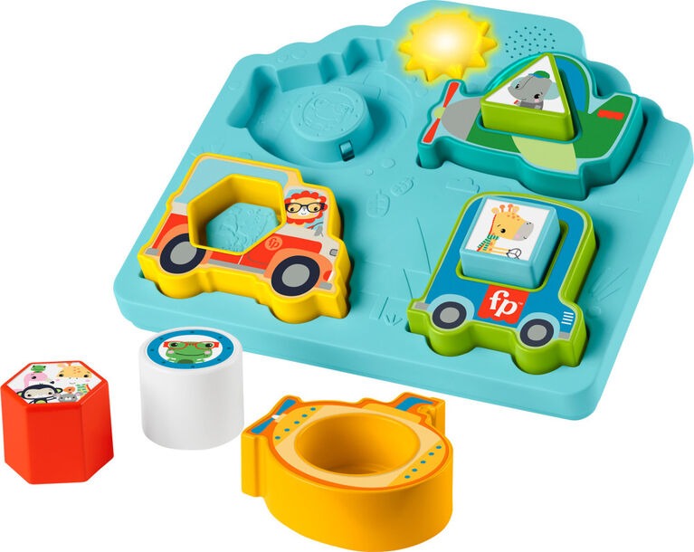 Fisher-Price Shapes & Sounds Vehicle Puzzle