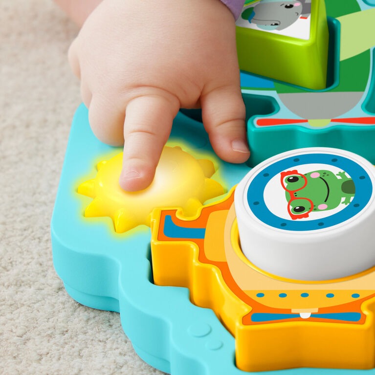 Fisher-Price Shapes & Sounds Vehicle Puzzle