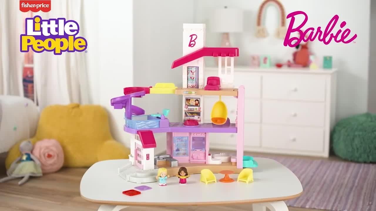 Fisher-Price Little People Barbie Dreamhouse - Big Dreams Start Here!