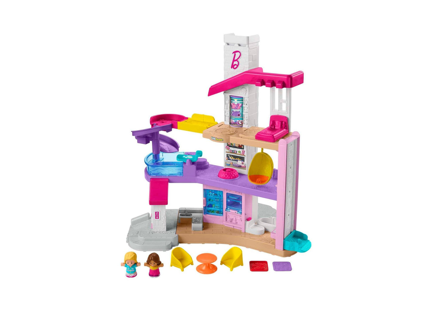 Fisher-Price Little People Barbie Dreamhouse - Big Dreams Start Here!