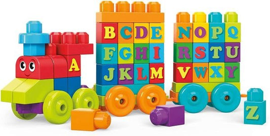 Mega Bloks First Builders ABC Learning Train - Choo-Choo Learning Fun!