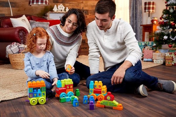 Mega Bloks First Builders ABC Learning Train - Choo-Choo Learning Fun!