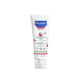 A tube of Mustela Soothing Moisturizing Face Cream for very sensitive skin, showing the precision applicator for facial use.