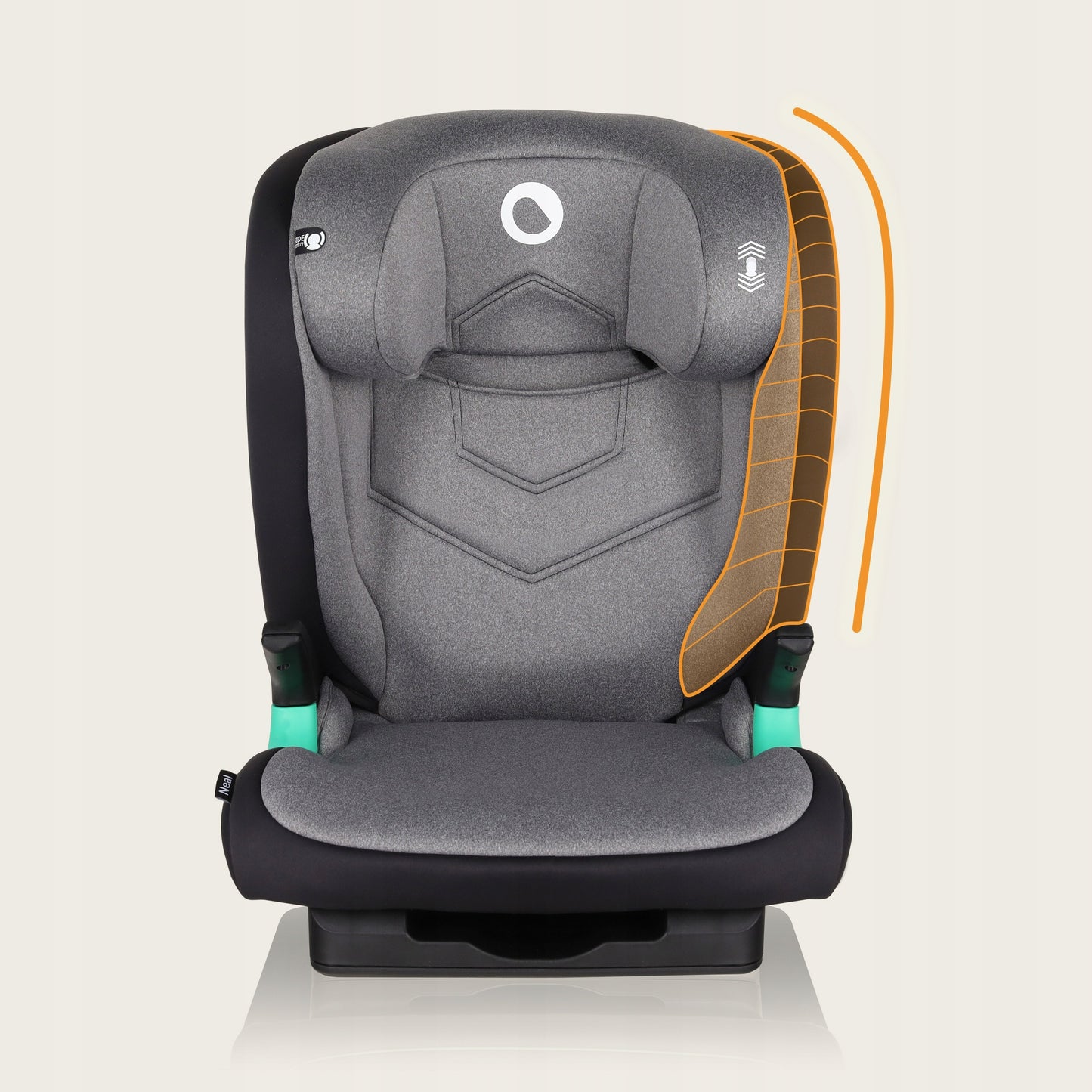 Lionelo Neal Grey Stone Car Seat