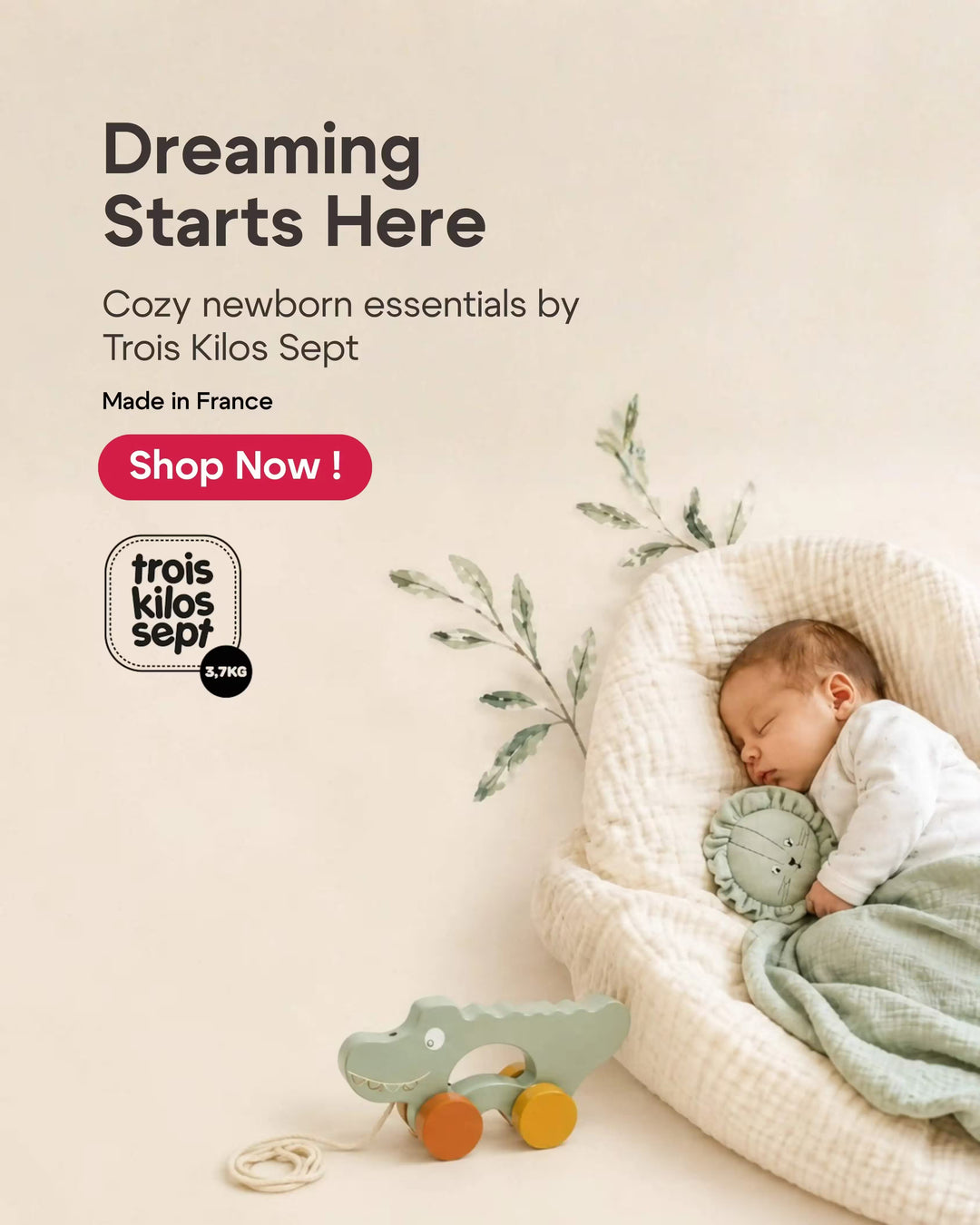 High-quality newborn accessories and safe baby toys with delivery across Lebanon