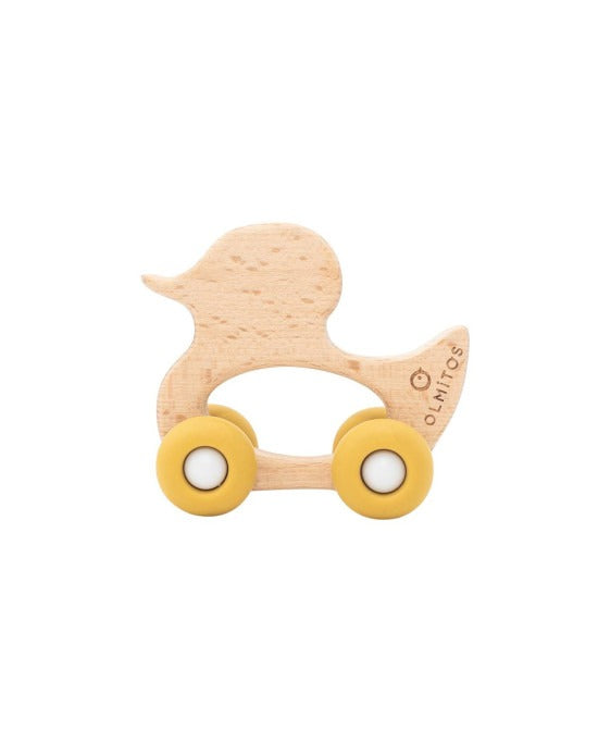 Olmitos Beech Wood Bunny Pull Toy