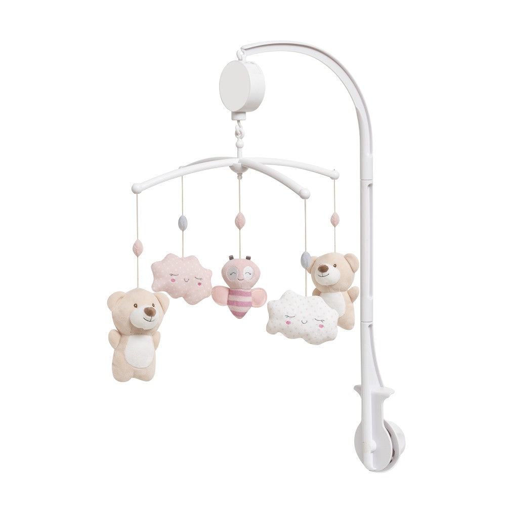 Cloud and Bear Crib Mobile