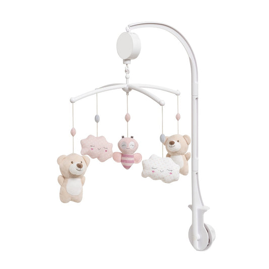 Cloud and Bear Crib Mobile