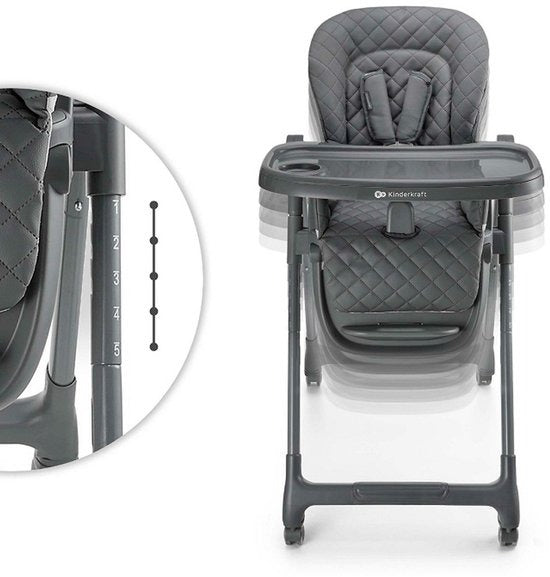 Multifunctional 3-in-1 high chair TULO - Gray