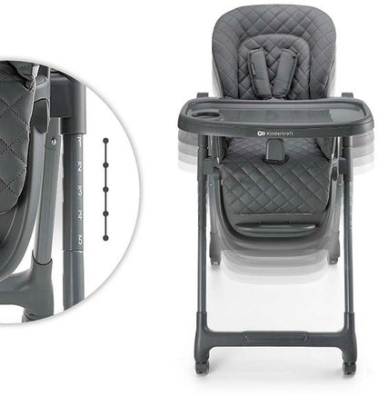 Multifunctional 3-in-1 high chair TULO - Gray