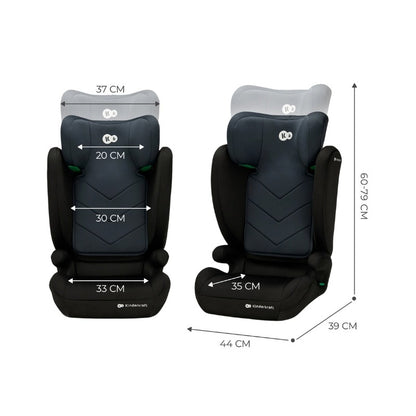 I-Spark Car Seat i-Size 100-150cm Black