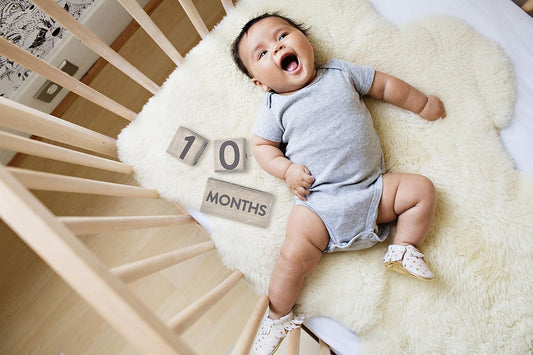 Wooden Milestone Age Blocks