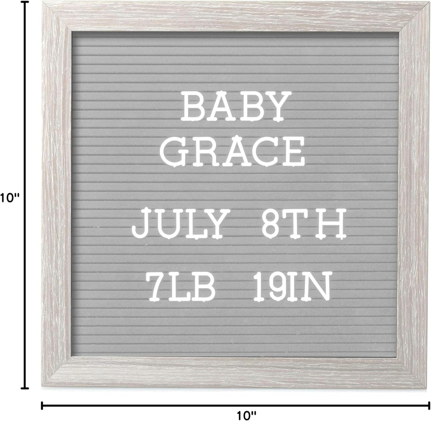 10" x 10" Letterboard