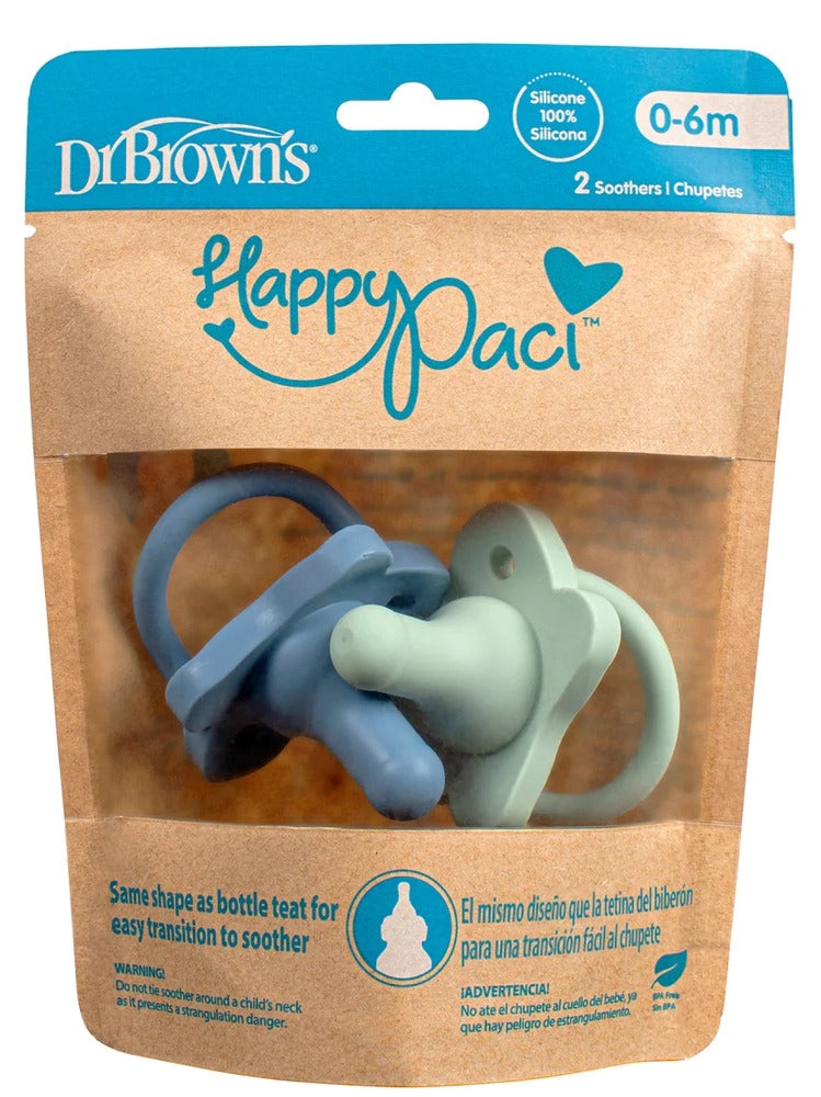 HappyPaci 100% Silicone Pacifiers