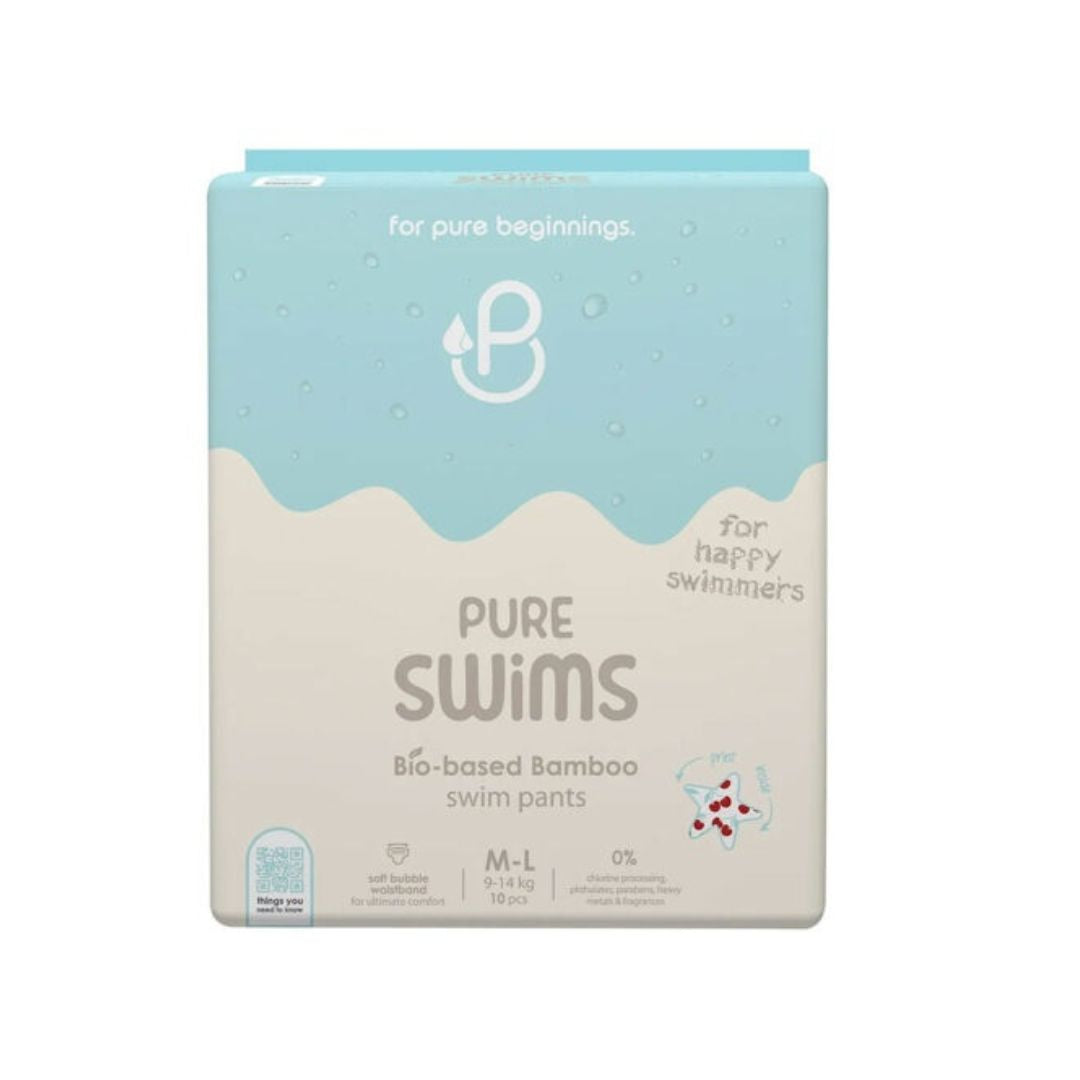 PureBorn Organic Bamboo Swim Pants