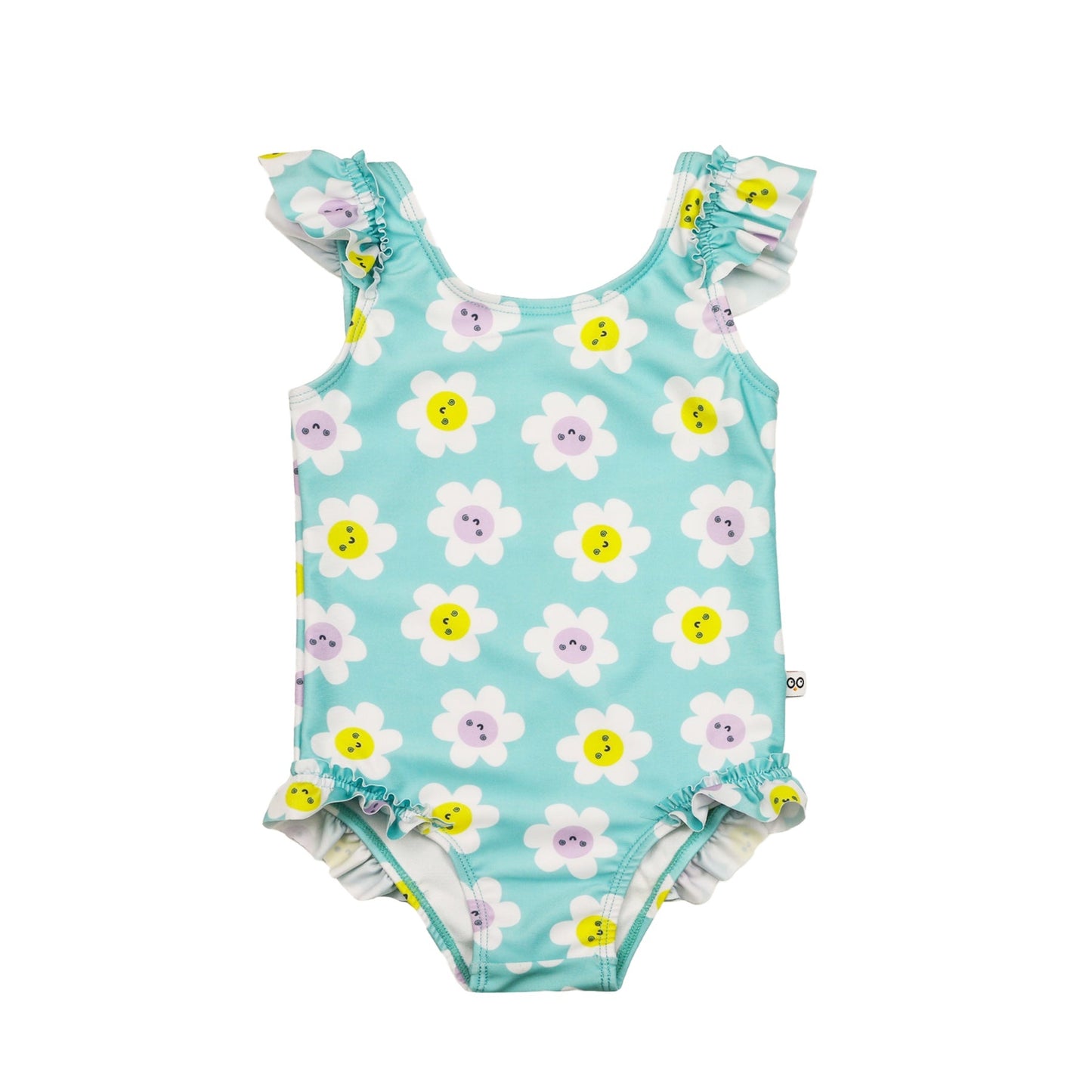 Zoocchini - Baby Ruffled Swimsuit - Daisy