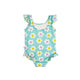 Zoocchini - Baby Ruffled Swimsuit - Daisy
