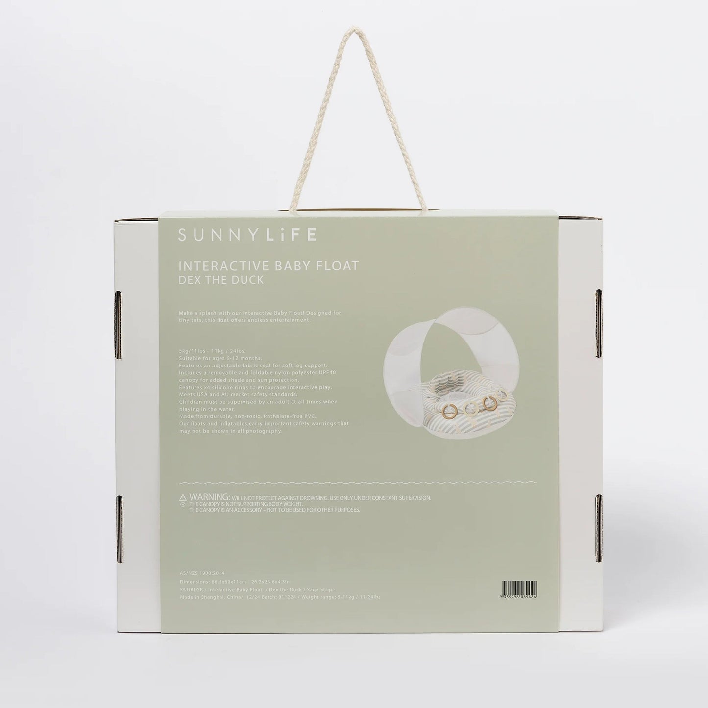 Inflatable Baby Oasis with Canopy & Toys