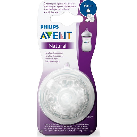 Philips Avent Natural Teats for Thicker Liquids