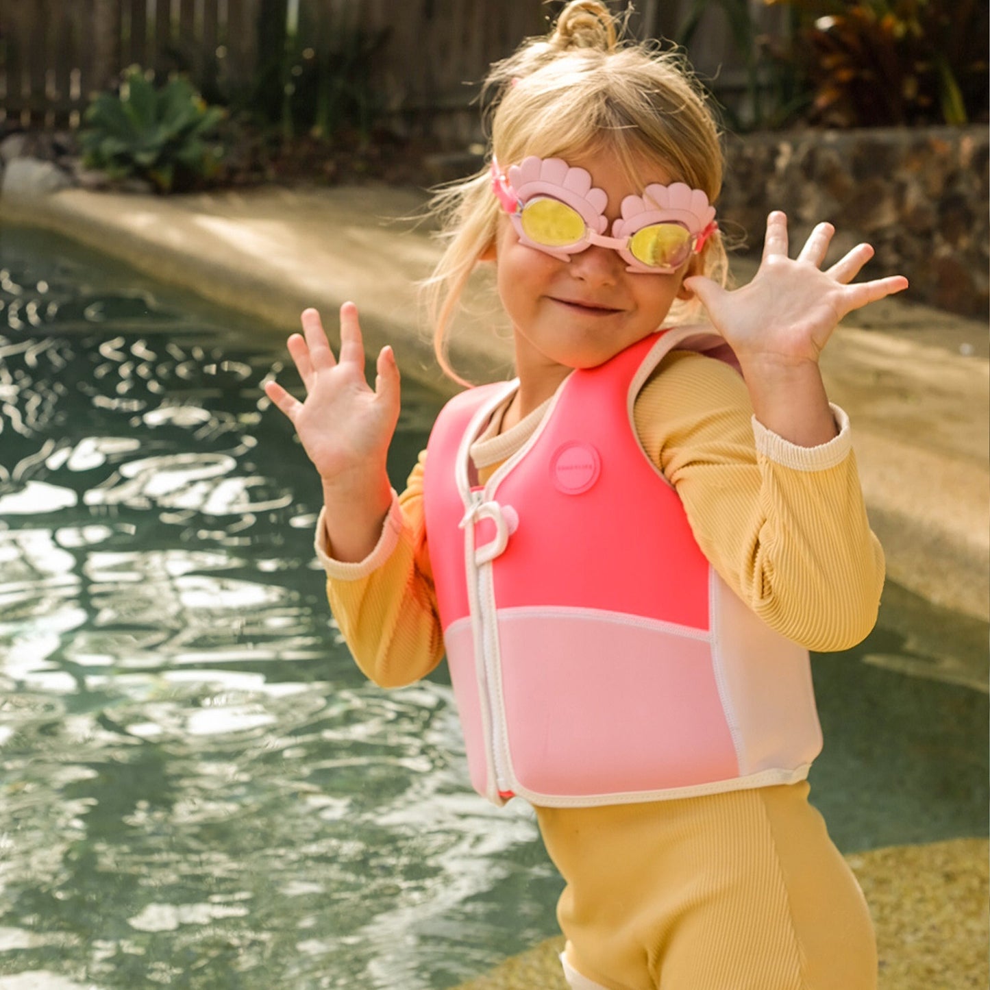 Kids Seashell Swim Goggles