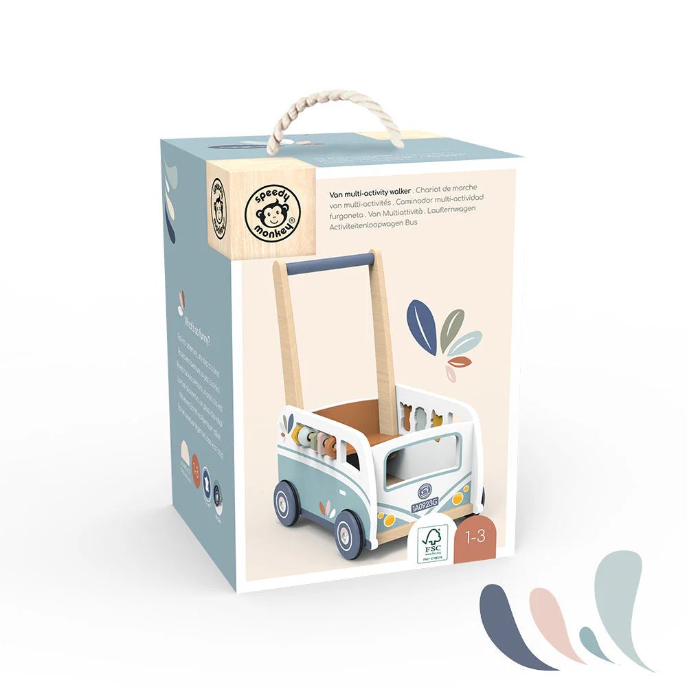 Speedy Monkey Van Multi-Activity Walker