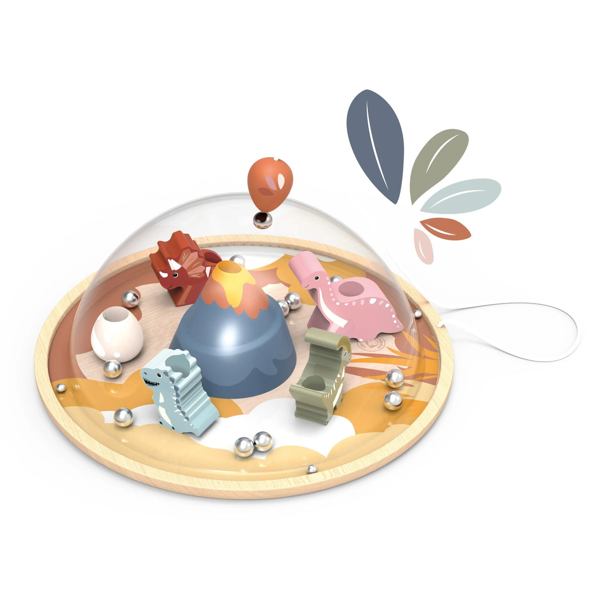 Speedy Monkey Dino Magnet Dome Game