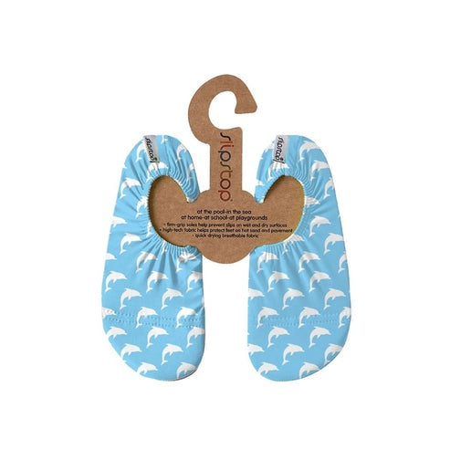 Slipstop Shark Light Blue Slippers Sea Shoes 18 TO 29