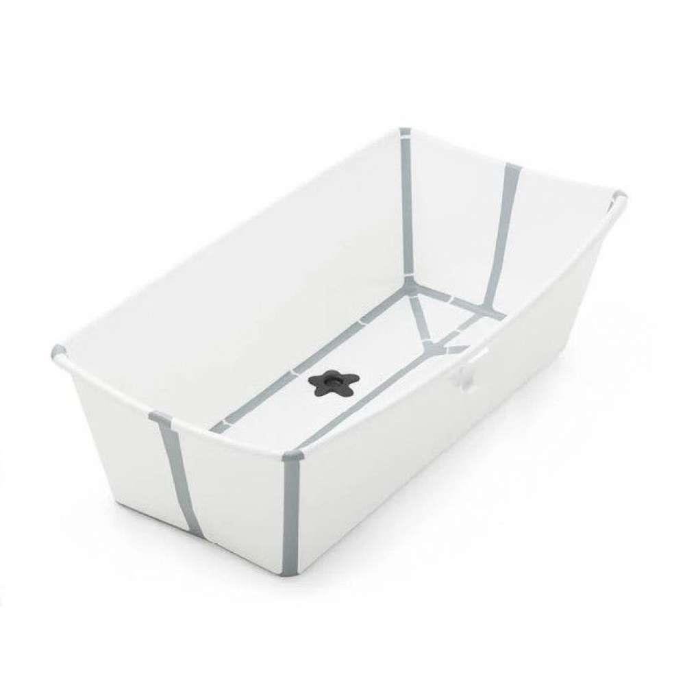 Stokke: Flexi Bath XL Folding Bathtub - White Grey