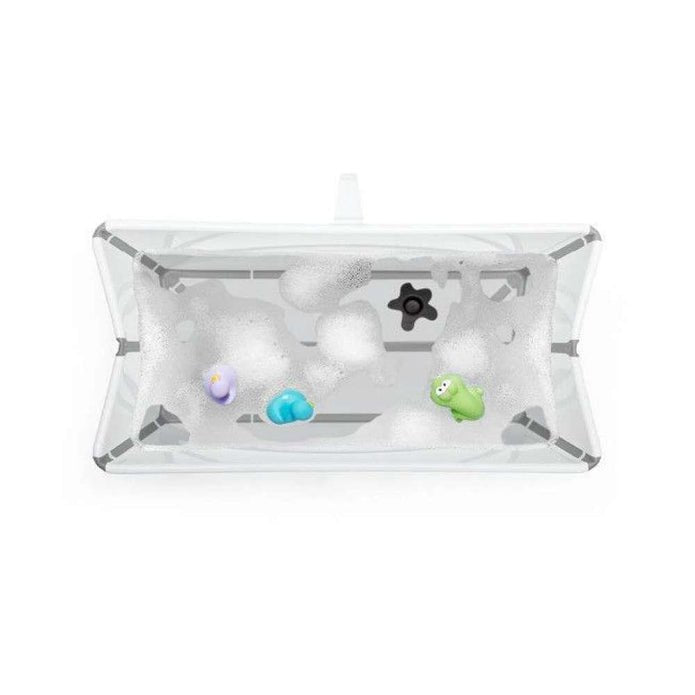 Stokke: Flexi Bath XL Folding Bathtub - White Grey