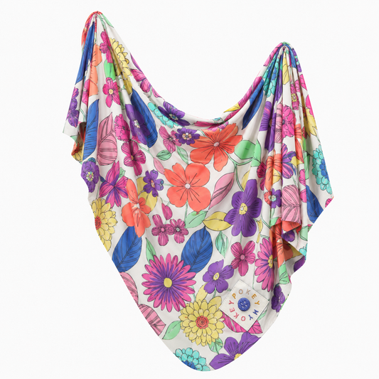 Floral Bloom Swaddling Blanket