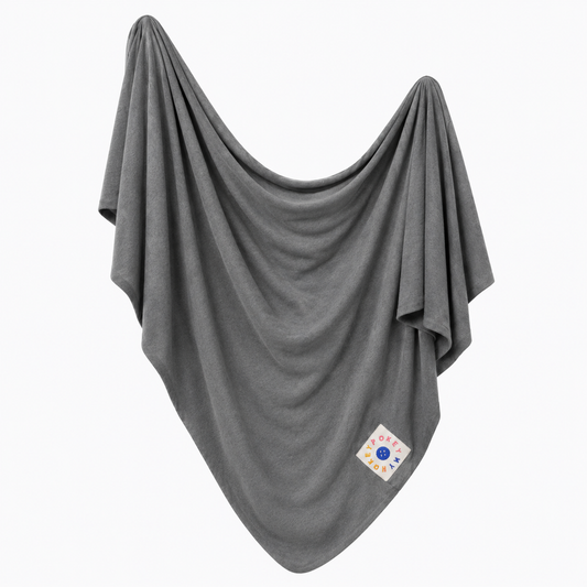 Ash grey Swaddling Blanket