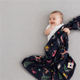 Christmas Navy Swaddling Blanket
