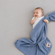 Light Ocean Swaddling Blanket