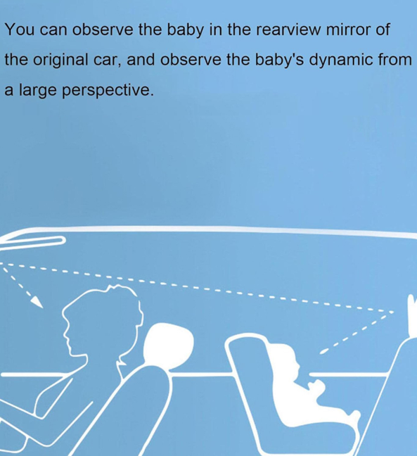 2-Pack Baby Car Mirror Set