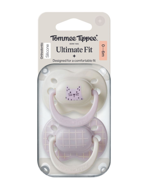 Tommee Tippee Decorated Ultimate Fit Soothers(2 Pack) - Assorted