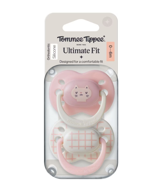 Tommee Tippee Decorated Ultimate Fit Soothers(2 Pack) - Assorted