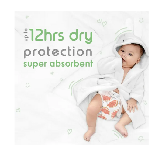 Pureborn Single Pack Nappies Size 1 - 2.5-5kg - Design May Vary