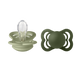 BIBS SUPREME 2 PACK SILICONE S1 SAGE/HUN