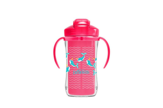 Insulated Straw Cup - Pink