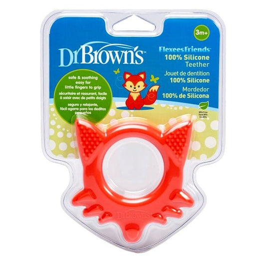 Flexees Friends Silicone Teether - Fox