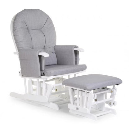 Miila Canvas Nursing Chair - Light Grey