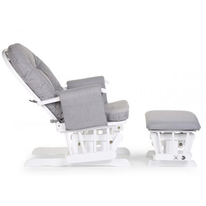 Miila Canvas Nursing Chair - Light Grey