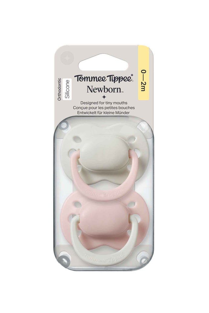 Tommee Tippee Newborn Silicone Soother (2 Pack)