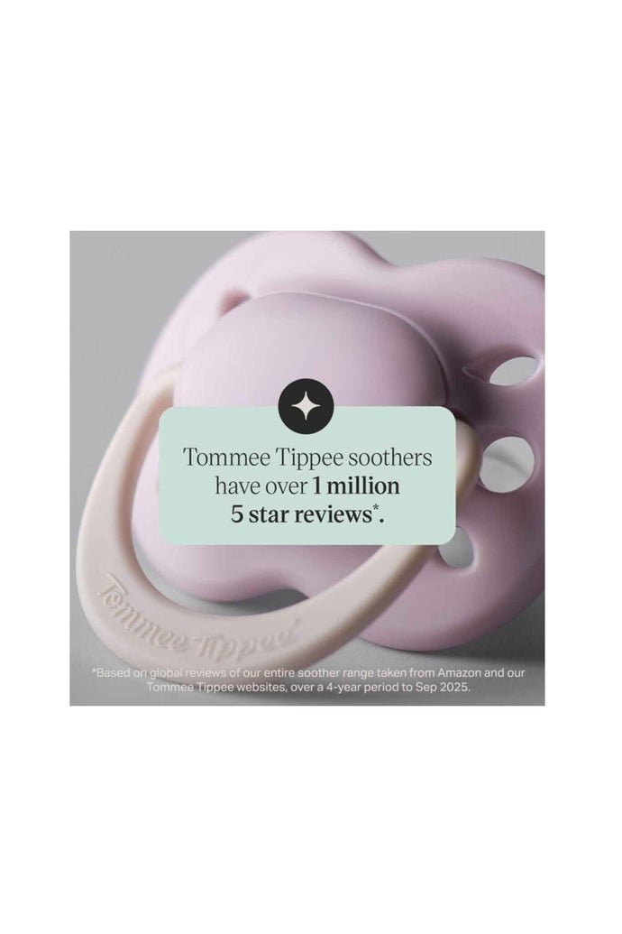 Tommee Tippee Newborn Silicone Soother (2 Pack)