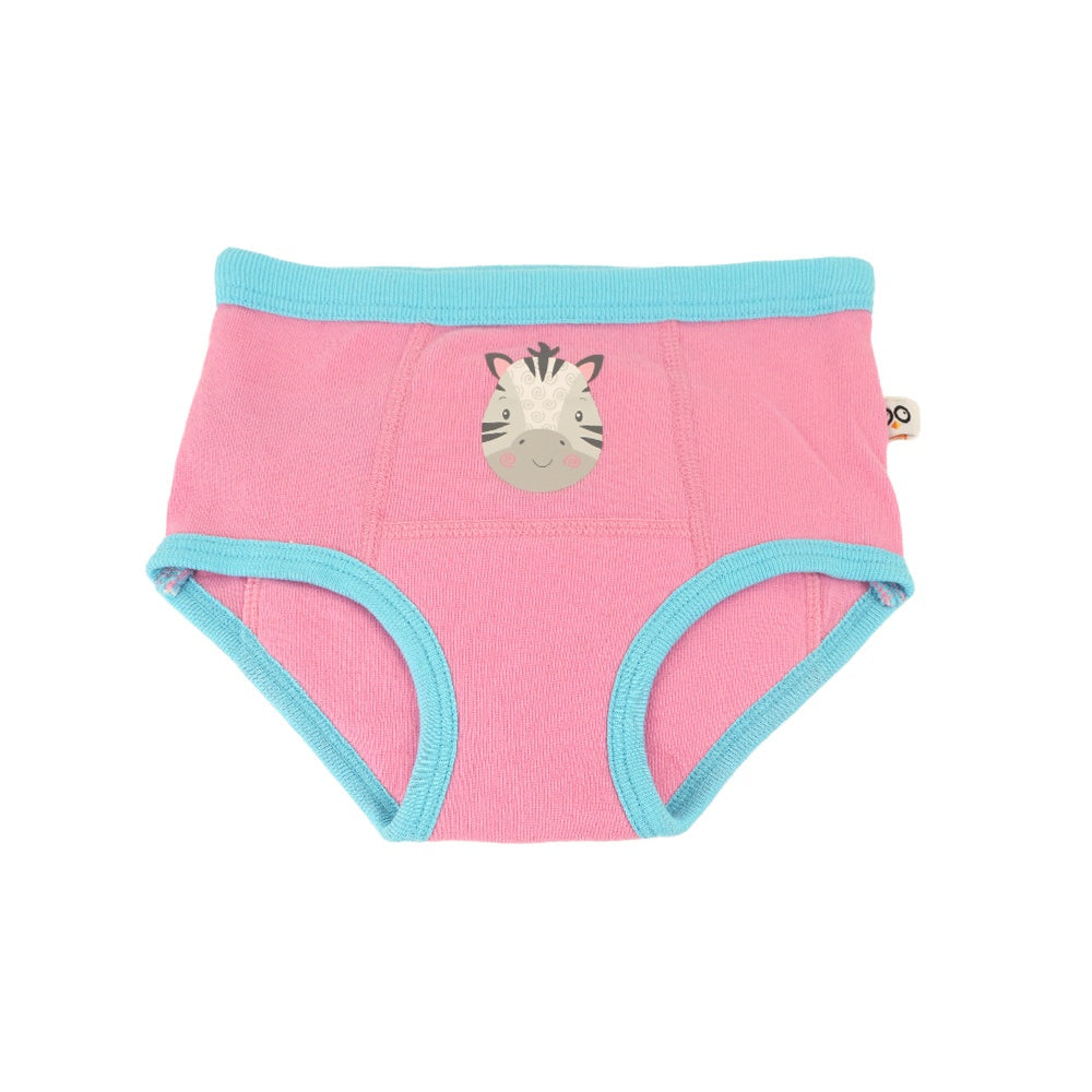 Zoocchini Toddler Organic Potty Training Pants (3-pk) - Zoo Friends 2-3Y
