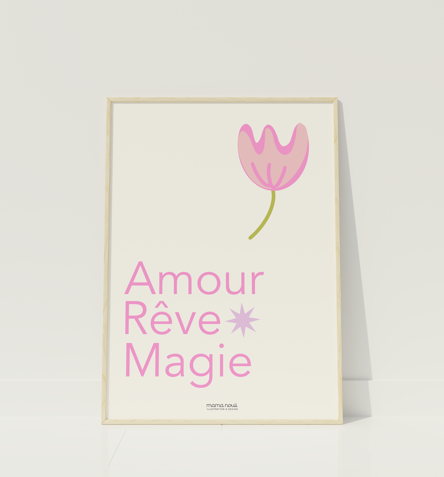 A single bloom with a gentle presence