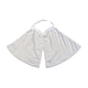 White cotton Tinéo nursing scarf for discreet breastfeeding, featuring a breathable and adjustable design.